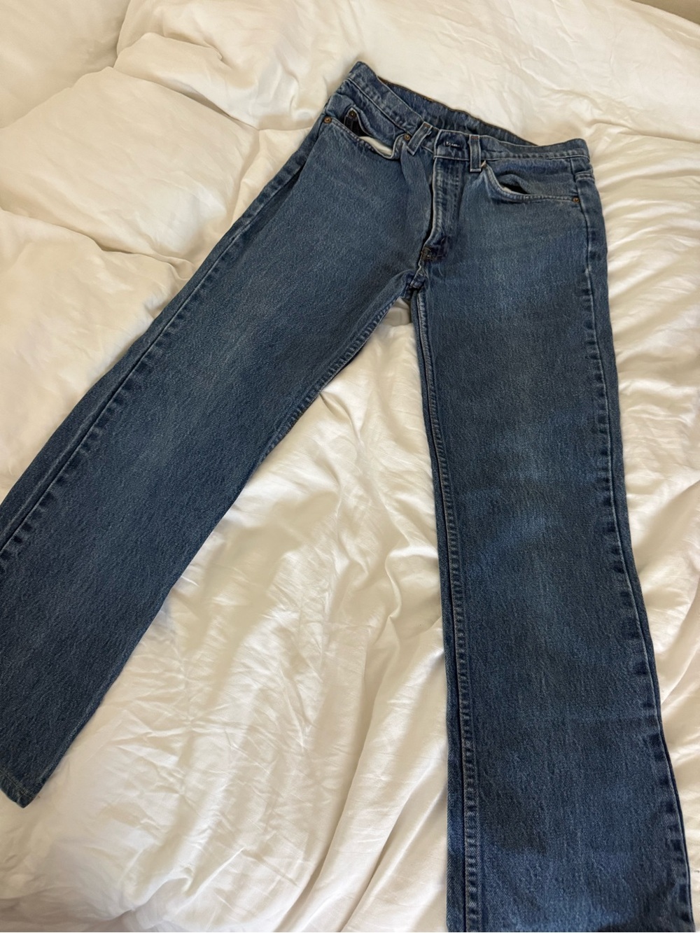 Vintage Levi’s  Blue Straight-Leg Jeans